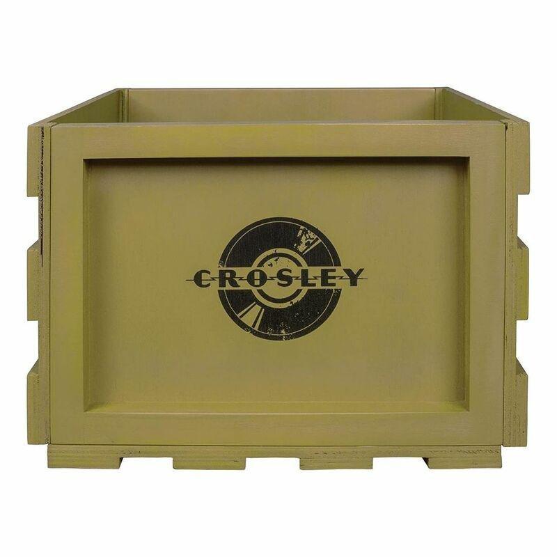 Crosley Record Storage Crate Sage (Holds up to 75 Albums), , large image number 3