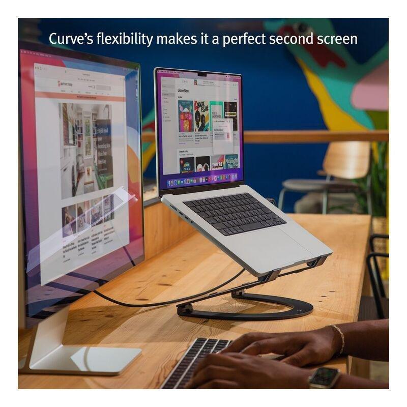 Twelve South Curve Flex Laptop Stand - Black, , large image number 1