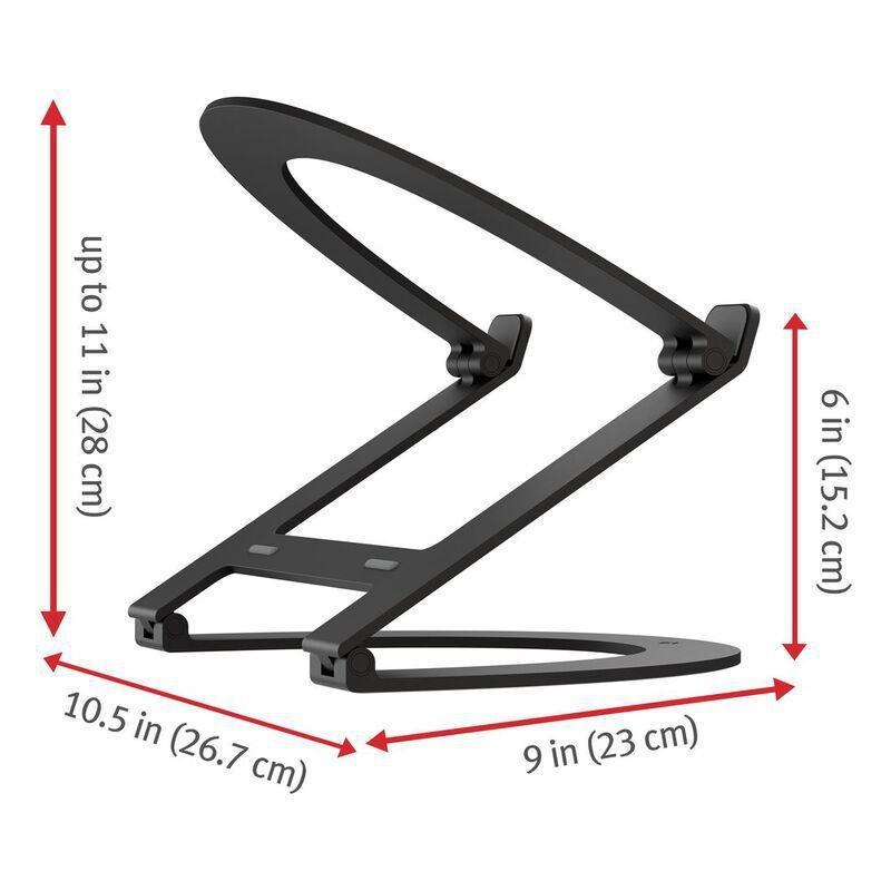 Twelve South Curve Flex Laptop Stand - Black, , large image number 2