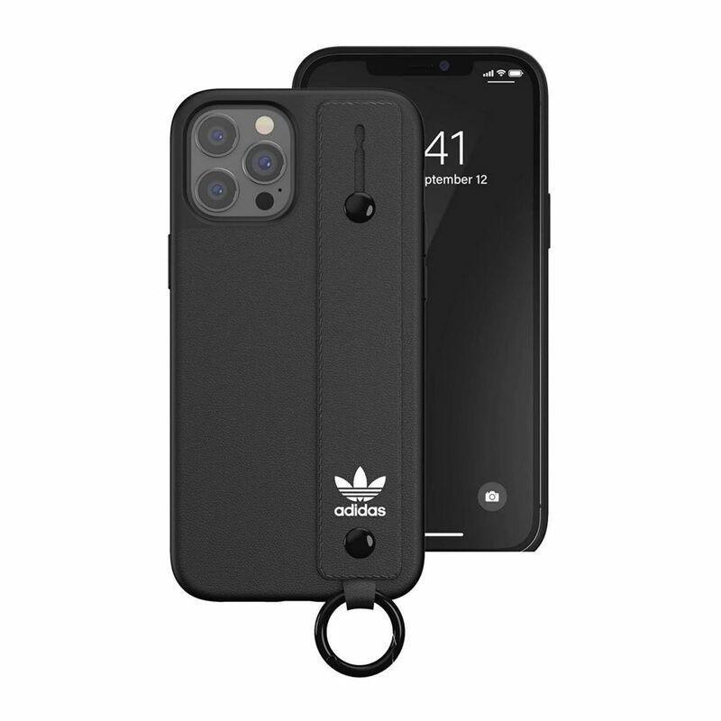 Adidas Original Hand Strap Case Fw20 Black for iPhone 12 Pro/12, , large image number 0