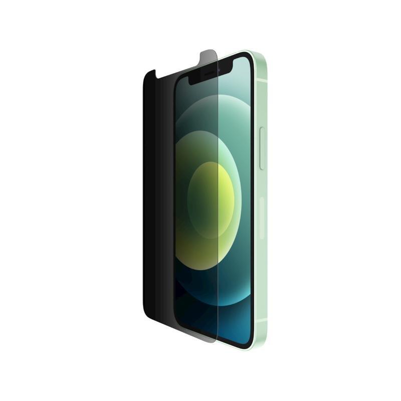 Belkin Screenforce Tempered Glass Privacy Screen Protector for iPhone 12 Mini, , large image number 0