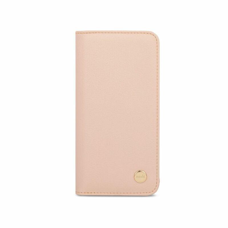 Moshi Overture Case with Detachable Magnetic Wallet Luna Pink for iPhone 12 Pro/12, , large image number 0