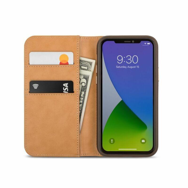 Moshi Overture Case with Detachable Magnetic Wallet Luna Pink for iPhone 12 Pro/12, , large image number 2