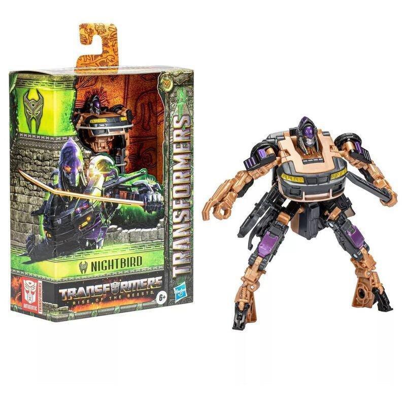 Transformers Rise Of The Beasts Nightbird Deluxe Class 5 Inch Action Figure F5492, , large image number 1