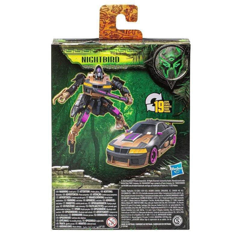 Transformers Rise Of The Beasts Nightbird Deluxe Class 5 Inch Action Figure F5492, , large image number 4