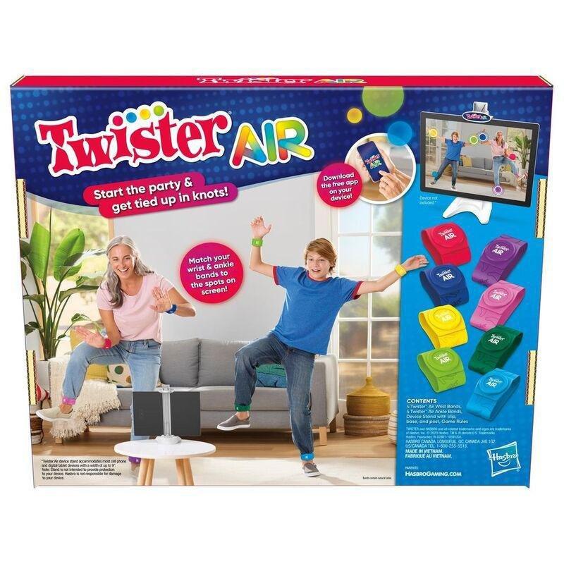 Hasbro Gaming Twister Air Party Game F8158, , large image number 1