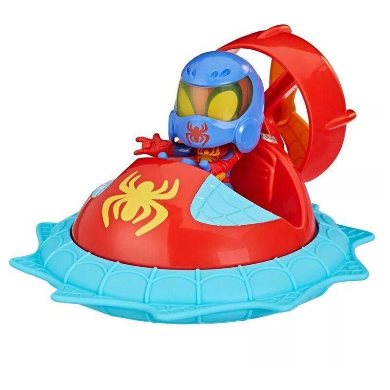 Marvel Spidey And His Amazing Friends Web-Spinners Spidey With Hover Spinner Playset F7252, , large image number 3