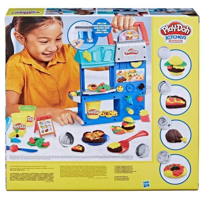 Play-Doh Kitchen Creations Busy Chef's Restaurant Kitchen Playset F8107, , large image number 2