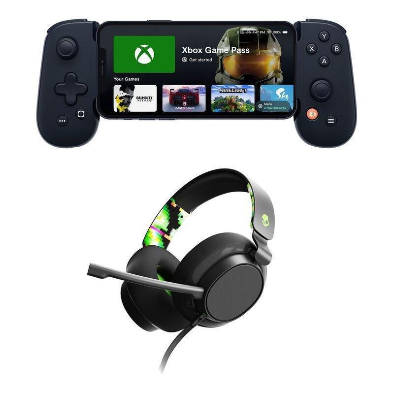 Backbone One Mobile Gaming Controller (XBOX Edition for iPhone) + Skullcandy SLYR Gaming Headphone (XBOX Edition) (Bundle), , large image number 0