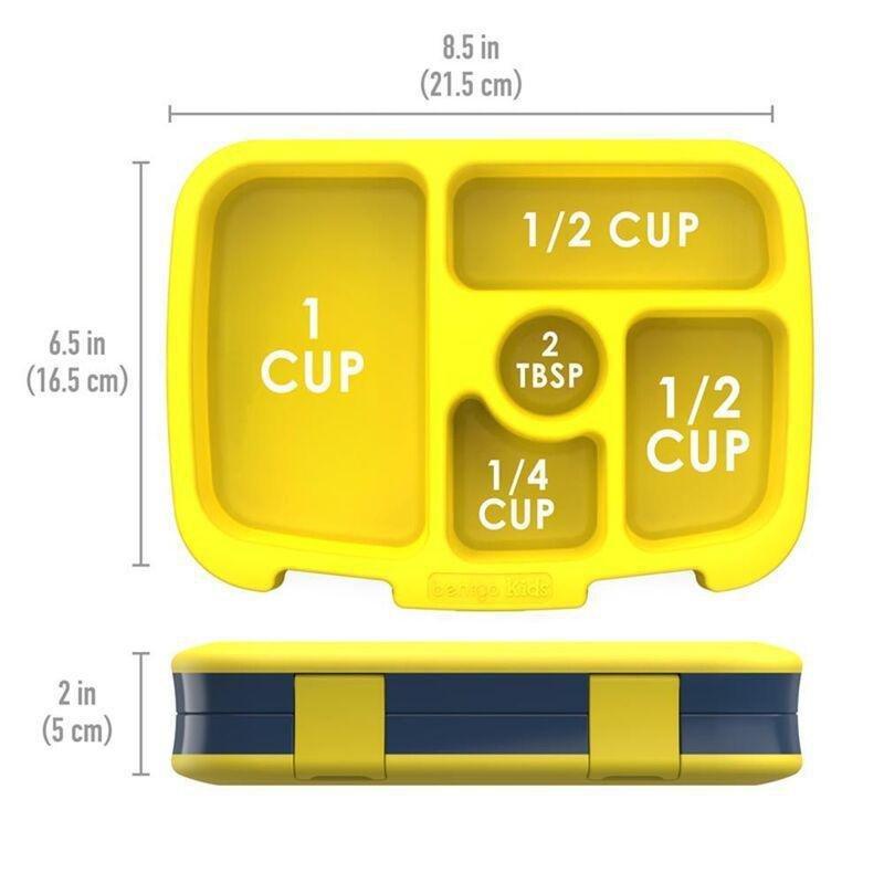 Bentgo Space Kids Lunch Box - Grey/Yellow, , large image number 1