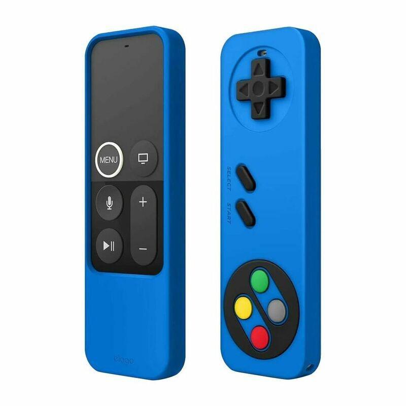 Elago R4 Retro Case for Apple Tv Siri Remote with Lanyard Blue, , large image number 0
