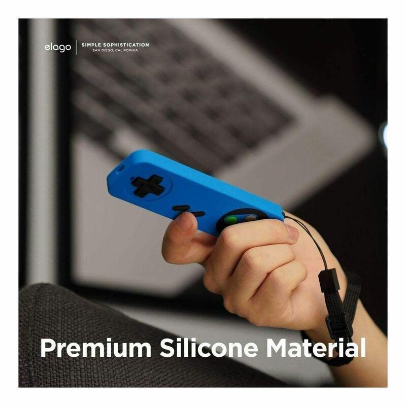 Elago R4 Retro Case for Apple Tv Siri Remote with Lanyard Blue, , large image number 3