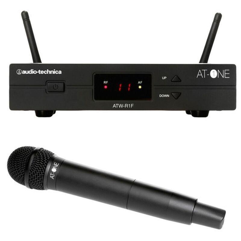 Audio Technica ATW-13 DE3 At-One Handheld Transmitter System (Microphone and Reciever), , large image number 0