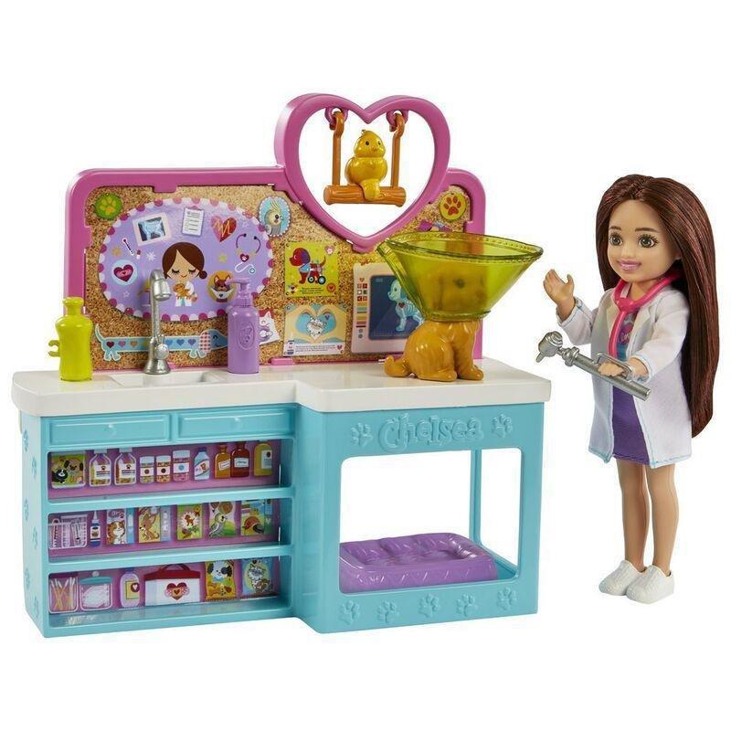 Barbie Chelsea Can Be Pet Vet Doll And Playset HGT12, , large image number 0