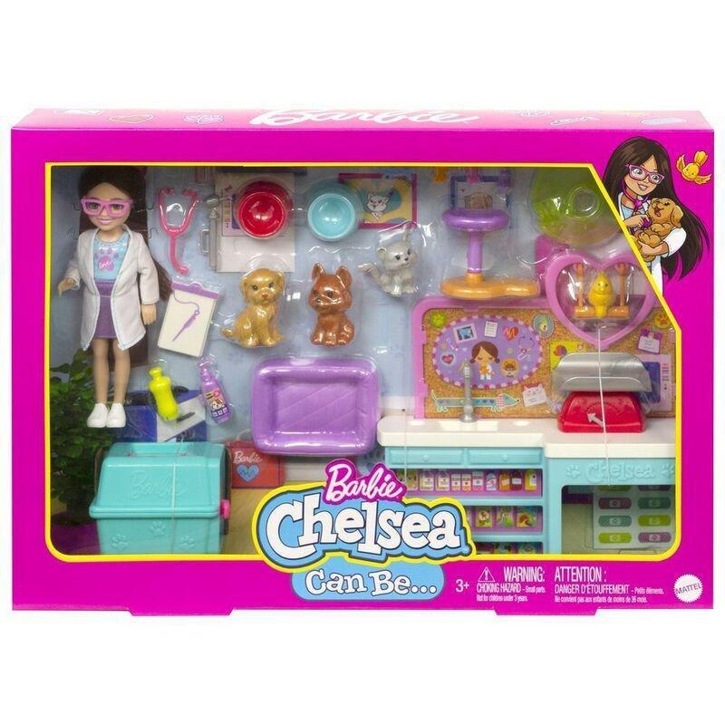 Barbie Chelsea Can Be Pet Vet Doll And Playset HGT12, , large image number 2