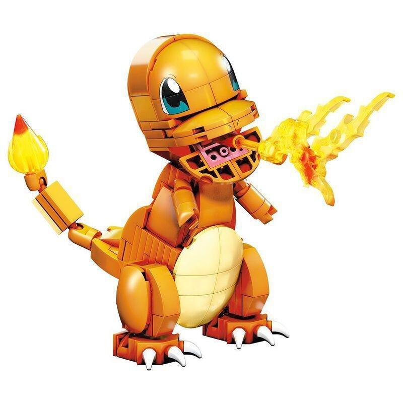 Mega Construx Pokémon Build & Show Charmander Building Set GKY96, , large image number 0