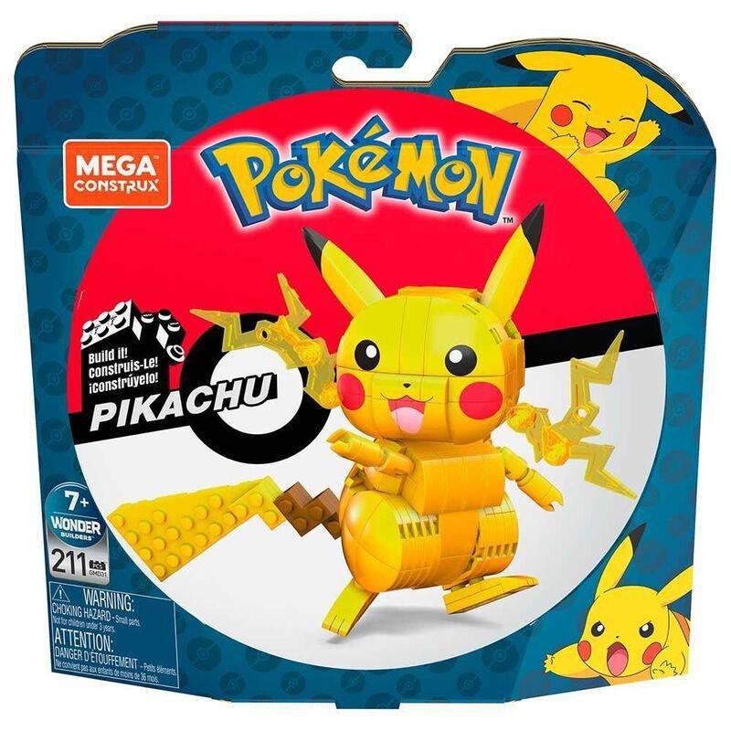 Mega Construx Pokémon Build & Show Pikachu Building Set GMD31, , large image number 1