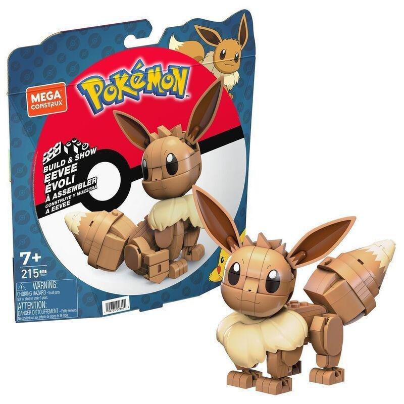 Mega Construx Pokémon Build & Show Eevee Building Set HDL84, , large image number 0
