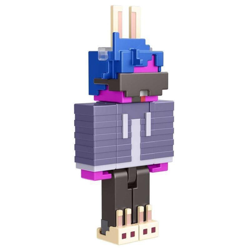 Mattel Minecraft Creator Series Bunny Slippers & Striped Tie Pack Of 2 Figures HJG81, , large image number 2