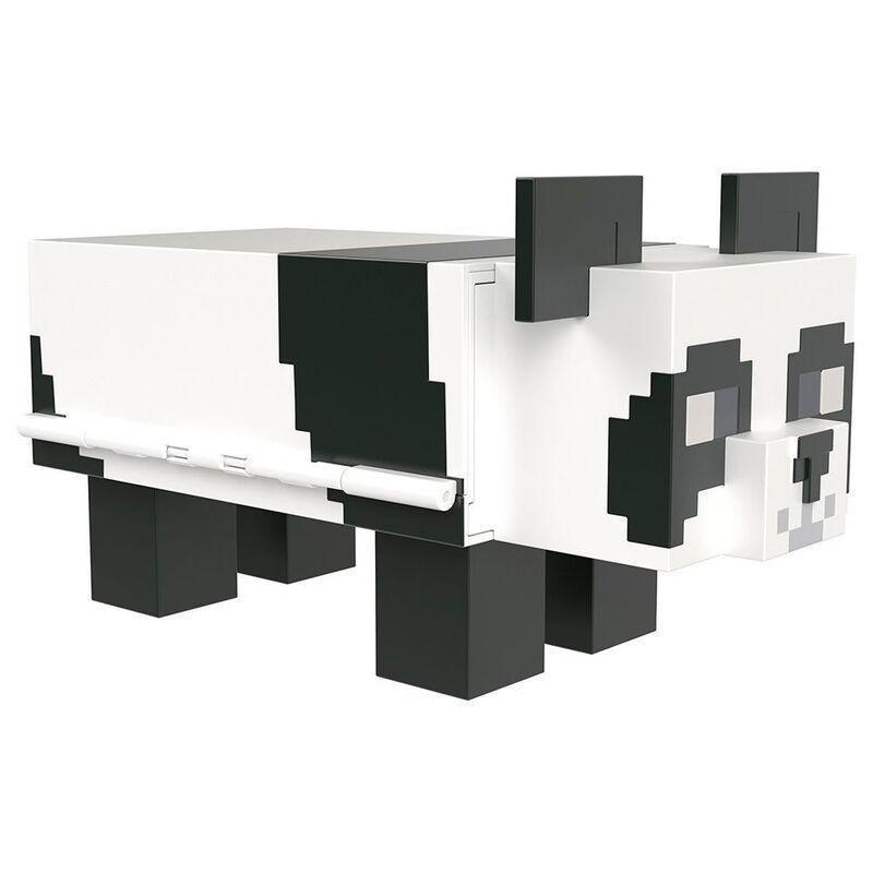 Mattel Minecraft Mob Head Mini Panda Playhouse Playset HLL25, , large image number 2