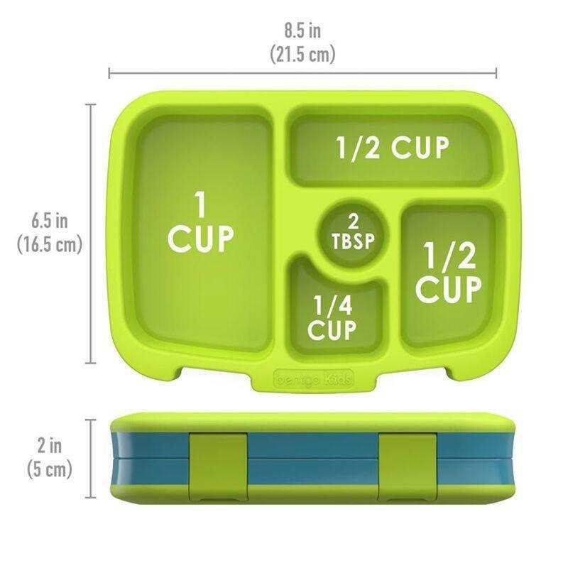 Bentgo Submarines Kids Lunch Box - Grey/Yellow, , large image number 3