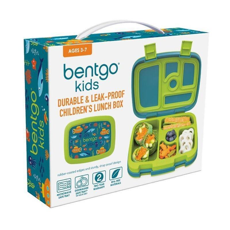 Bentgo Submarines Kids Lunch Box - Grey/Yellow, , large image number 4
