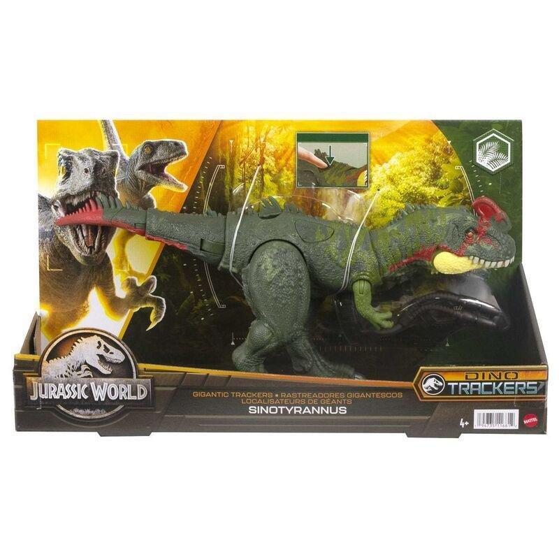 Jurrasic World Dino Trackers Sinotyrannus Action Figure HLP25, , large image number 1