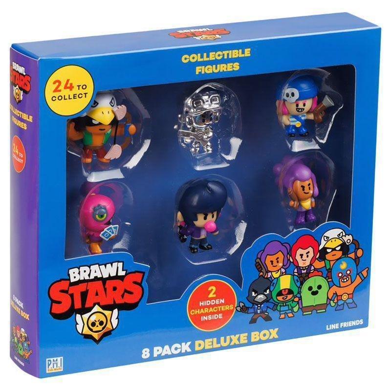 Brawl Stars Deluxe Box Collectible Figures (Pack of 8), , large image number 0