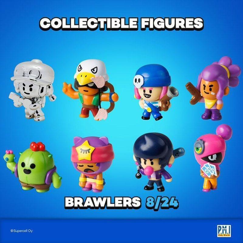 Brawl Stars Deluxe Box Collectible Figures (Pack of 8), , large image number 4