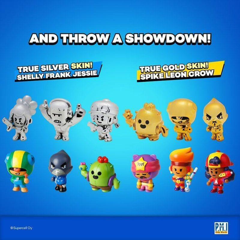 Brawl Stars Collectible Figures Deluxe Box (Pack of 12), , large image number 4