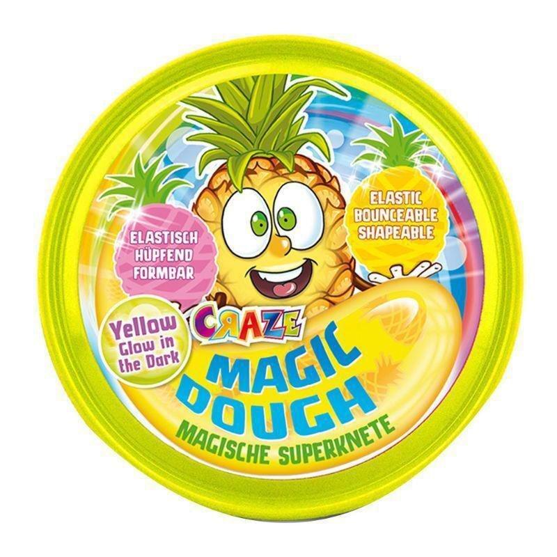 Craze Magic Dough Pineapple Glow In The Dark, , large image number 0