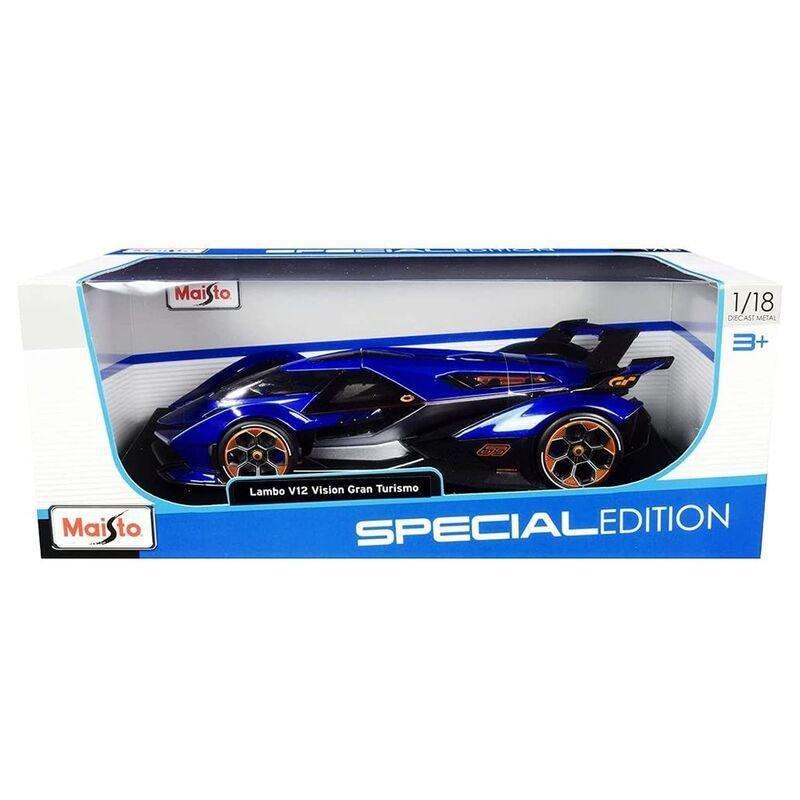 Maisto Lamborghini V12 Vision Gran Turismo 1.18 Die-Cast Model Car, , large image number 4