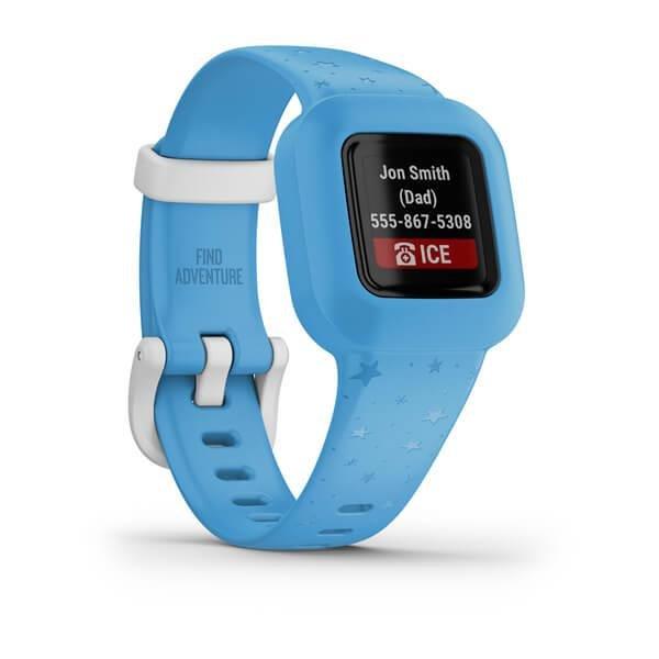 Garmin Vivofit Jr 3 Blue Stars Fitness Tracker, , large image number 1
