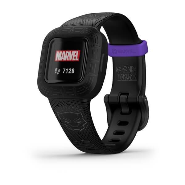 Garmin Vivofit Jr 3 Black Marvel Panther Fitness Tracker, , large image number 0