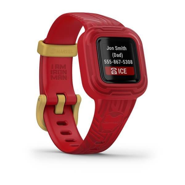 Garmin Vivofit Jr 3 Marvel Iron Man Fitness Tracker, , large image number 1