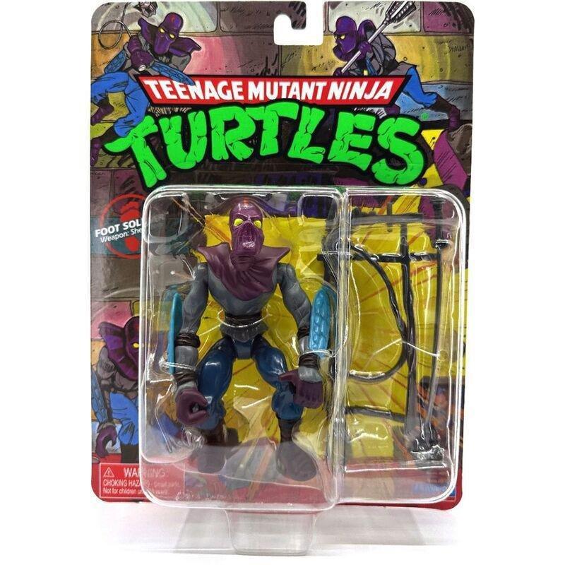 Teenage Mutant Ninja Turtles Foot Soldier Retro Collectible Figure (Assortment - Includes 1), , large image number 0