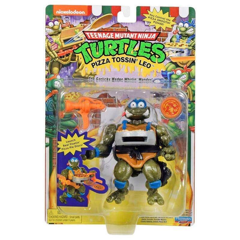 Teenage Mutant Ninja Turtles Pizza Tossin Leo Retro Collectible Figure, , large image number 0