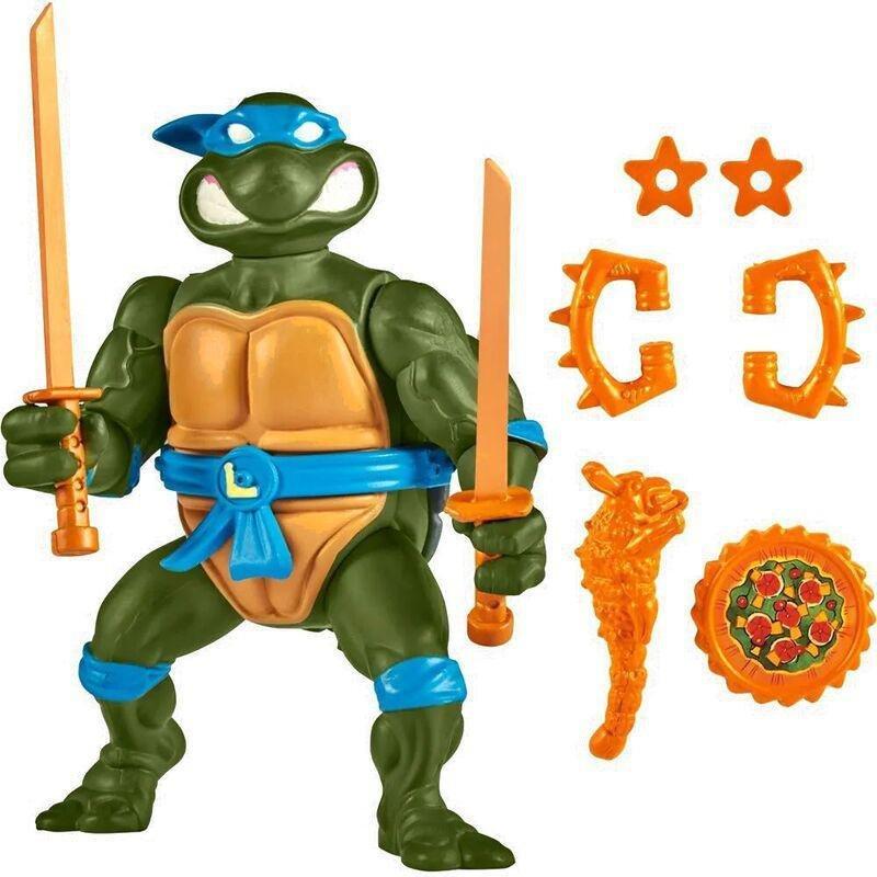 Playmates Teenage Mutant Ninja Turtles Classic 4-Inch Turtle Figure - Leonardo, , large image number 0
