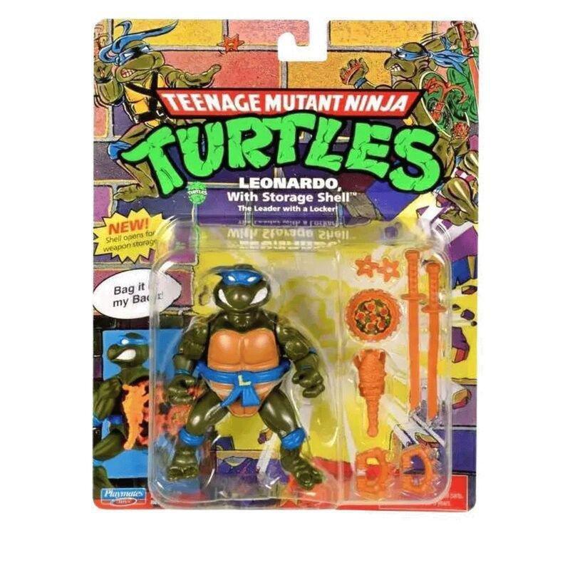 Playmates Teenage Mutant Ninja Turtles Classic 4-Inch Turtle Figure - Leonardo, , large image number 2
