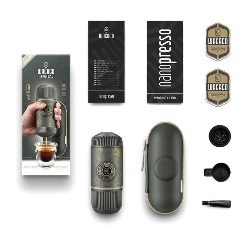 WACACO COMPANY LIMITED - Wacaco - Nanopresso - Dark Souls - Grey + Case