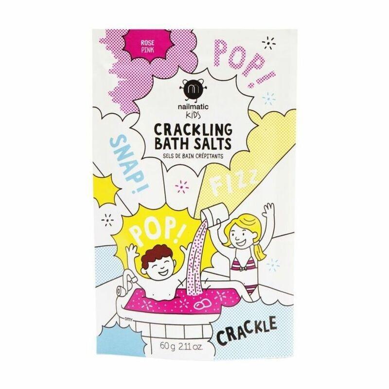 Nailmatic Kids Crackling Bath Salts Gentle & Vegan Pink, , large image number 0