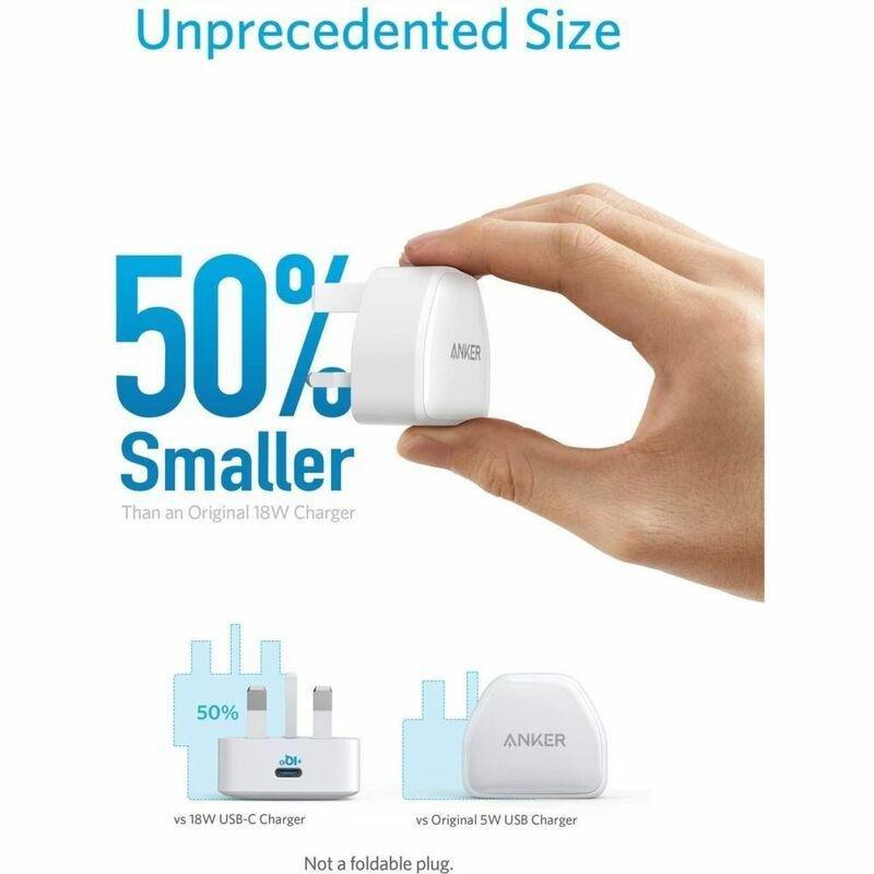 Anker Powerport III Nano 20W USB-C Piq 3 Charger, , large image number 1