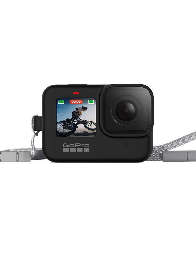 GoPro Sleeve + Lanyard Black (for HERO11 - HERO10 - HERO9) - Black, , large image number 0