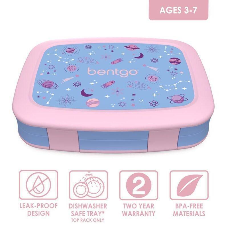 Bentgo Carousel Unicorns Kids Lunch Box - Lavender, , large image number 2