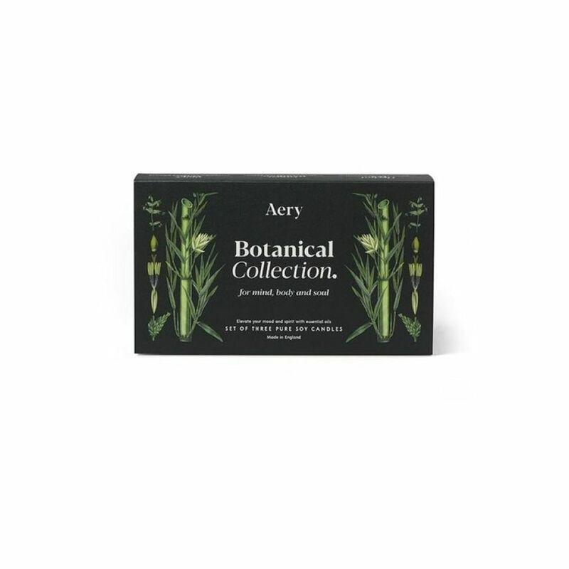 Aery Botanical Green 3 X Candle Set, , large image number 1
