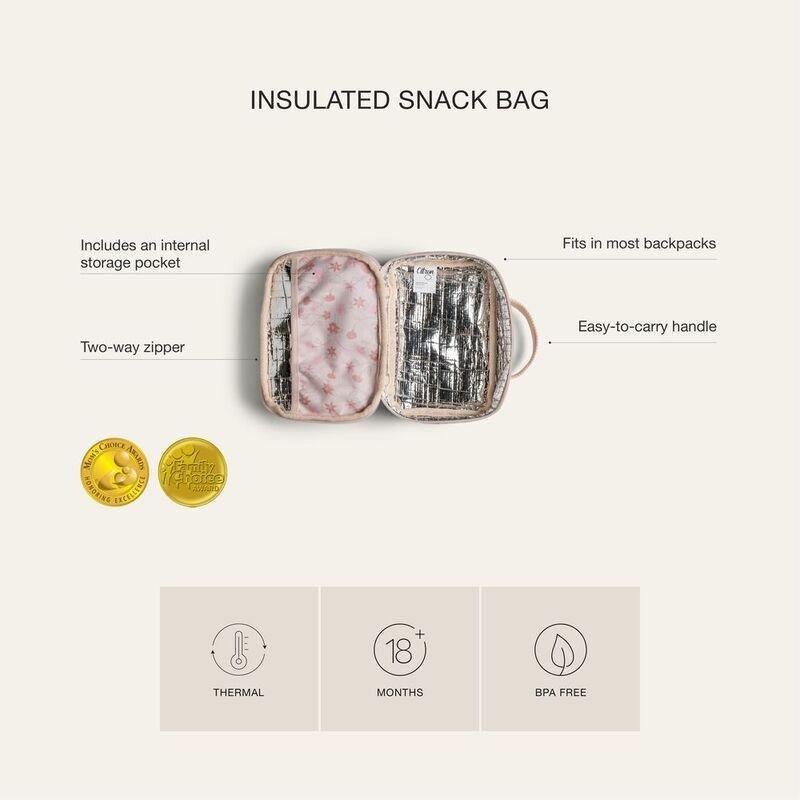 Citron 2023 Insulated Snack Bag Flower, , large image number 6