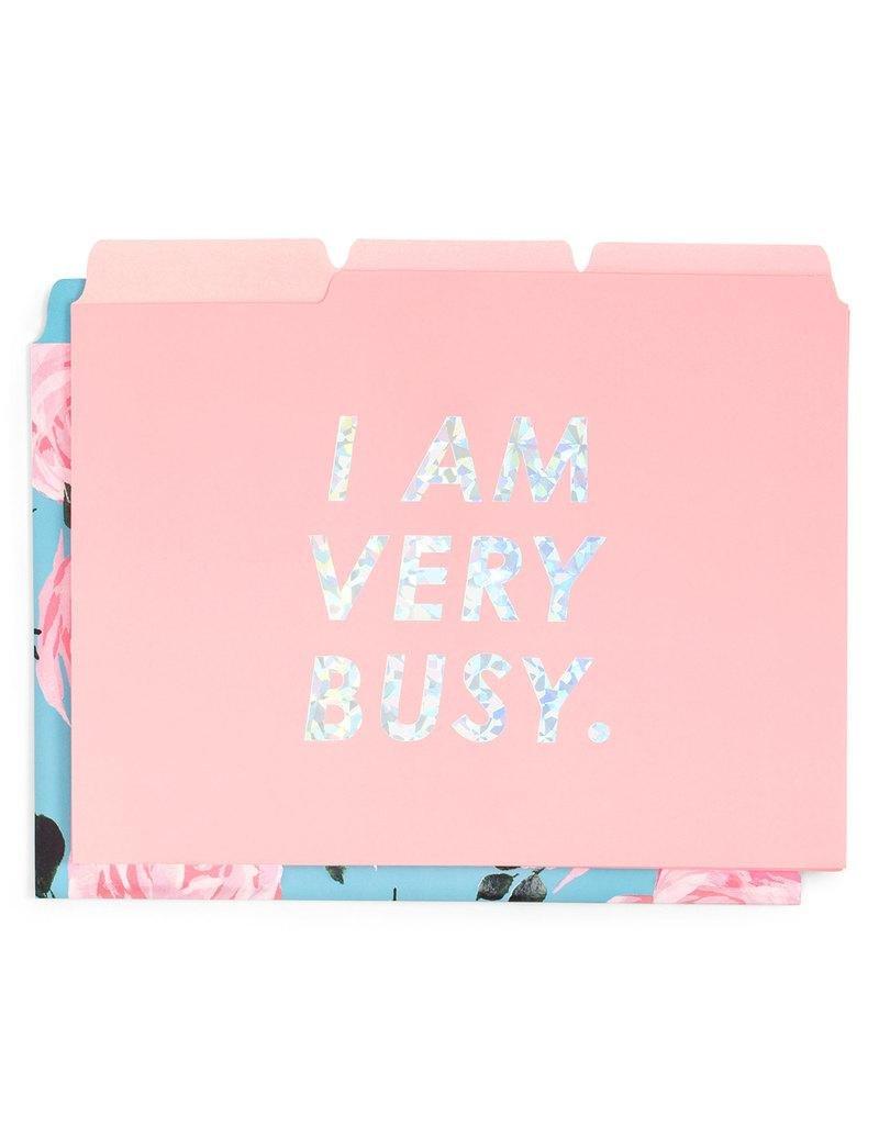 Ban.do Get It Sorted File Folder Set Rose Parade/I Am Very Busy, , large image number 0