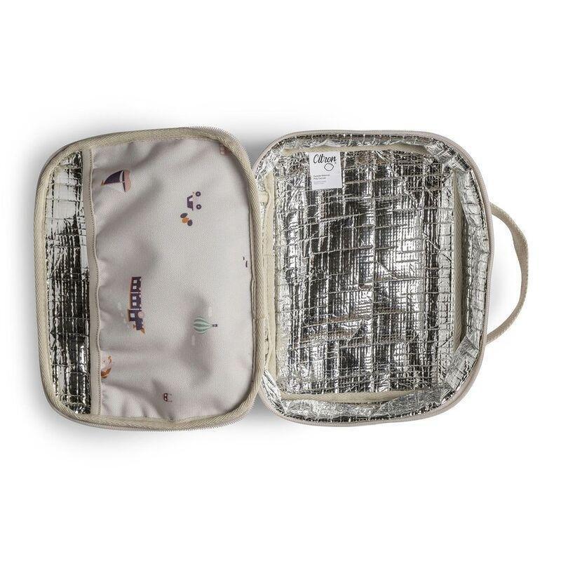Citron 2023 Insulated Square Lunchbag Vehicles, , large image number 2