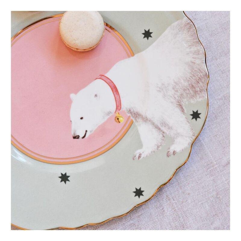 Yvonne Ellen Cake Plate Sausage Dog 16cm, , large image number 1