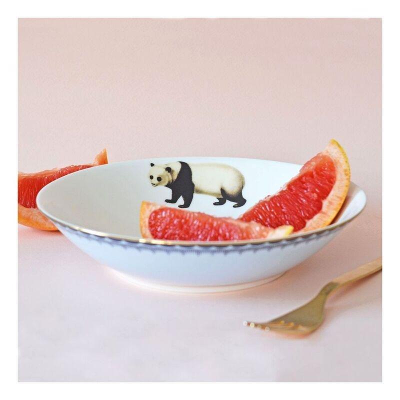 Yvonne Ellen Pasta Bowl Panda 21cm, , large image number 1